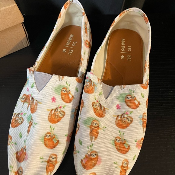 Sloth Slip On Shoes - Picture 2 of 4